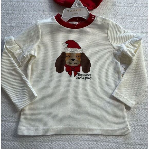 TAHARI BABY 24 Month 3-Piece Christmas Outfit - Picture 6 of 8